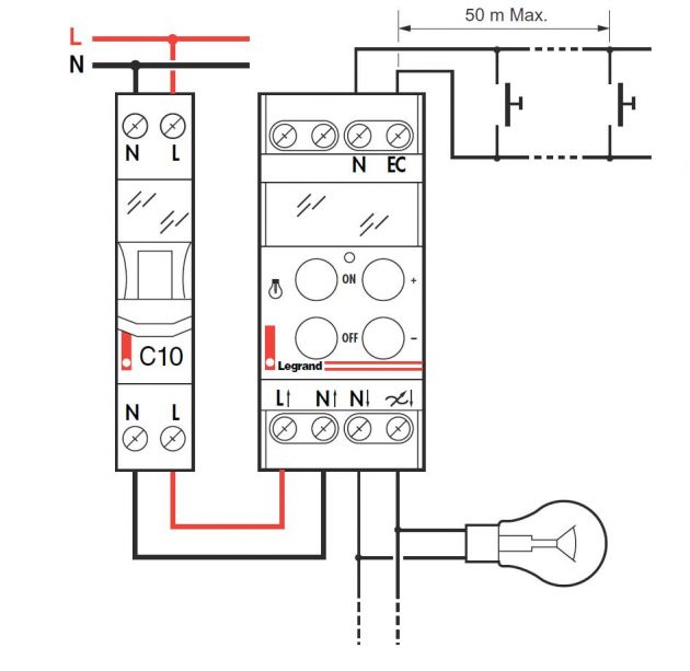 Comment placer un variateur si deux interrupteurs pour une ampoule
