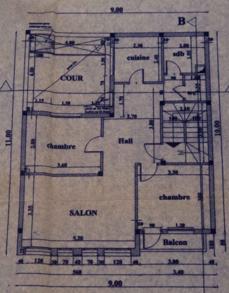 plan maison r+2 maroc