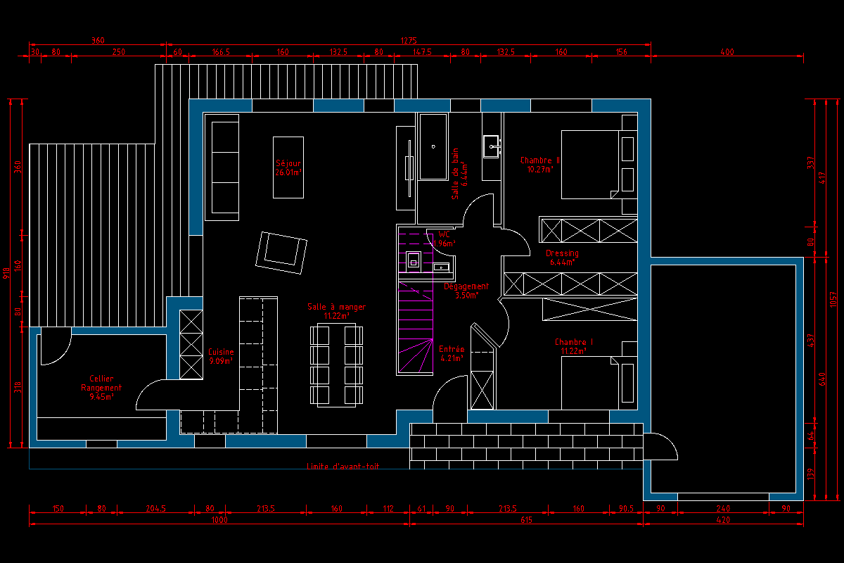 Жилые дома dwg